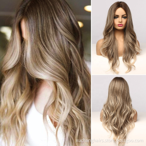 High-Quality Long Straight Elegance Synthetic Wigs